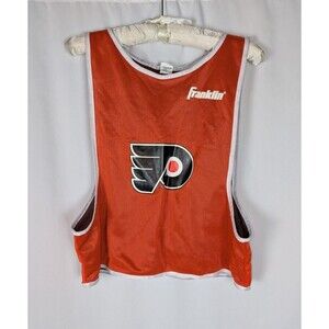 Franklin Pinnie Youth OS Orange Black Reversible Philadelphia Flyers Hockey NHL